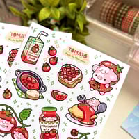 Image 2 of Tomato | Matte Sticker Sheet