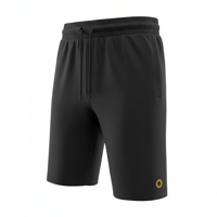 Image 1 of Lowton classic Leisure shorts in Black 