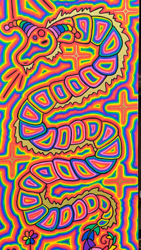 Image 2 of Dragon (20” x 48” canvas)