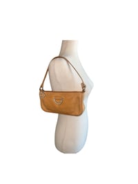 Image 1 of Hype Tan Leather Baguette