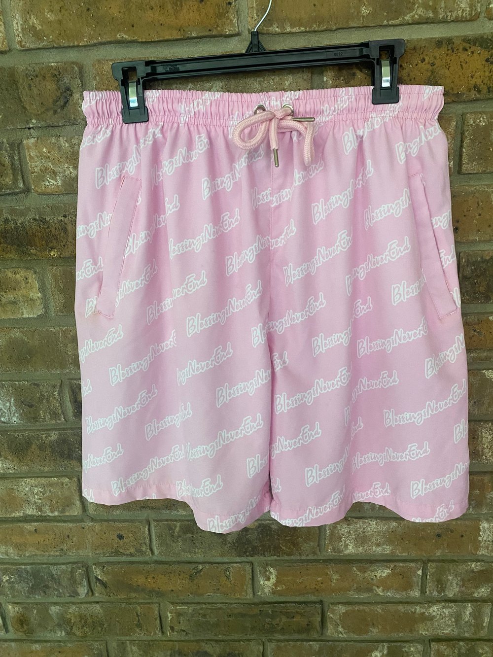 BNE Signature Shorts (pink)