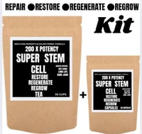 Image 2 of 200 X POTENCY SUPER STEM CELL TEA AND CAPSULES 