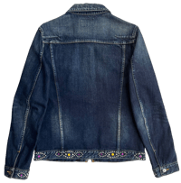 Image 2 of Number (N)ine Studded Jewel Denim Trucker Jacket - 3