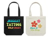 AS colour Tote Bags 