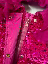 Image 6 of 24K Flare Coat - Pink