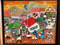 Image 3 of Brazilian Naive Oil Painting on Canvas