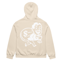 Image 2 of Cream “Varsity” Hoodie 