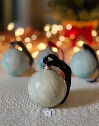 Image 4 of Marbled Ornaments - Sleigh Bells