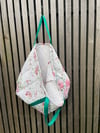 Faded Florals Quilted Tote