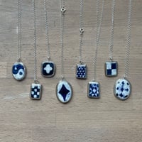 Image 5 of Porcelain silver necklace 3