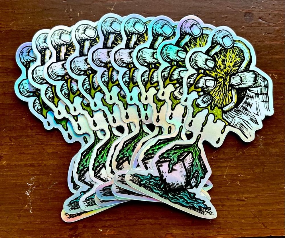Image of The Ninth Cube Holographic stickers