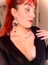 Image 4 of 🫀📿BERGHAIN📿🫀 earrings | L U X inspired | limited edition 