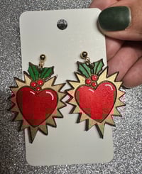 Sacred heart with Holly