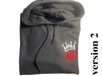 Image 4 of King Embroidered Hoodie or Sweatshirt / Custom Colors