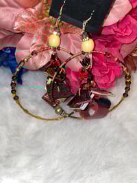 Image 1 of Large hoop neutral *red 