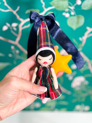 Image of ORNAMENT ELF ART DOLL #5