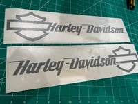 Image 14 of HD Shield and Script Saddlebag Decal