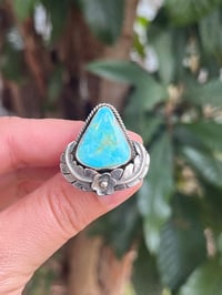 Image 1 of Sterling & Pilot Mountain Ring Sz 8