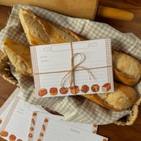 Image 1 of 'Artisan Bakery' Recipe Cards