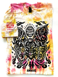 Image 1 of MOTHRA! Washed Tie Dye Shirt *PRE-ORDER*