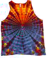 Sunset Wig Wag Tank Top - L