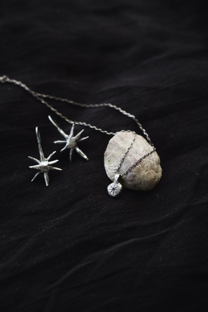 Image of Star Pebble Pendant