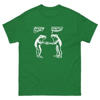Image 1 of Eugene Teal - Two FROGS Shirt - DARK