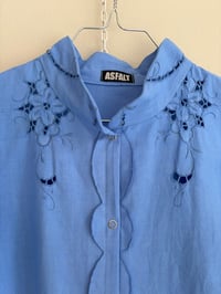 Image 9 of Blue puff sleeve (L)