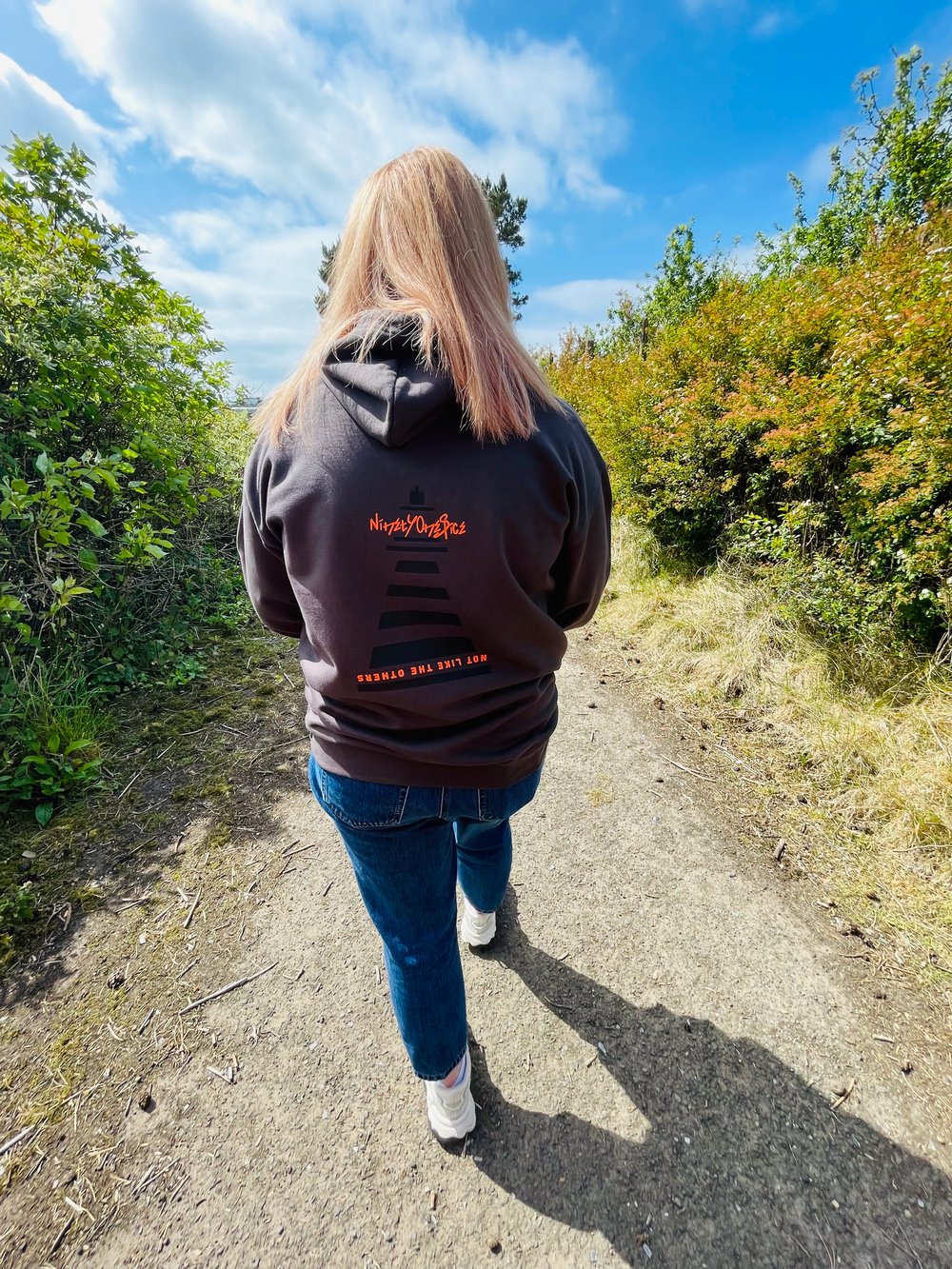 Image of Storm Grey Leopard Lighthouse Hoody