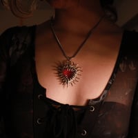 Image 2 of Garnet Heart #1