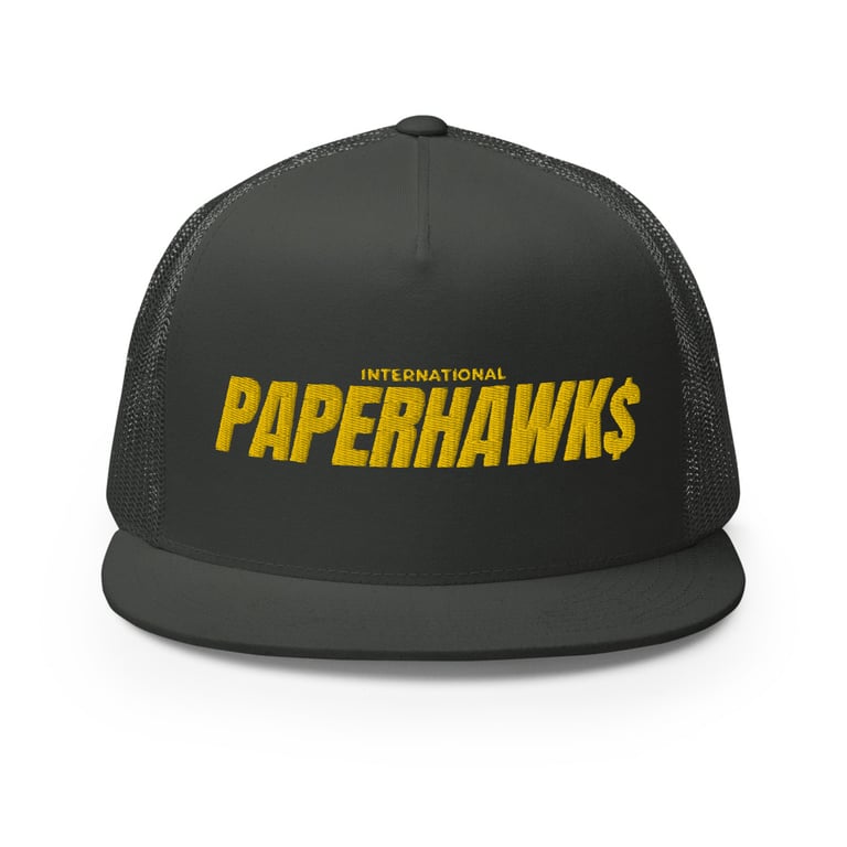 PAPERHAWK$ GOLD Trucker Cap