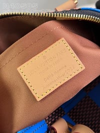 Image 8 of LV Leather Damier Bag