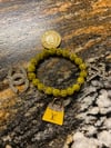 Yellow junk bracelet 