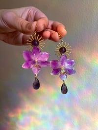 Image 2 of 💜Celestial Amethyst Orchids💜 Golden