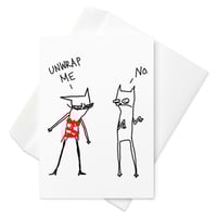 Image 2 of Greeting card unwrap me 