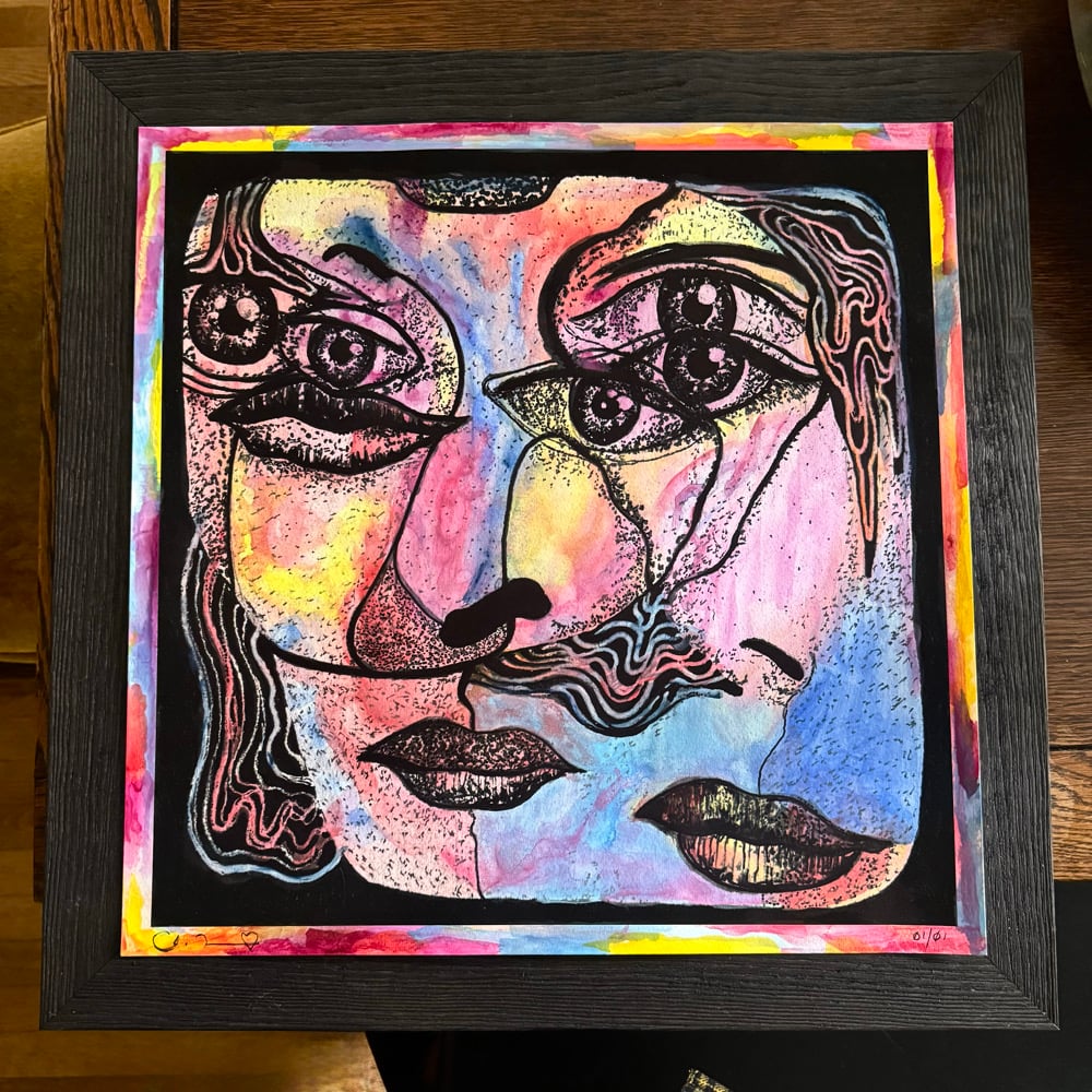 Image of Entanglement + Handpainted Watercolor