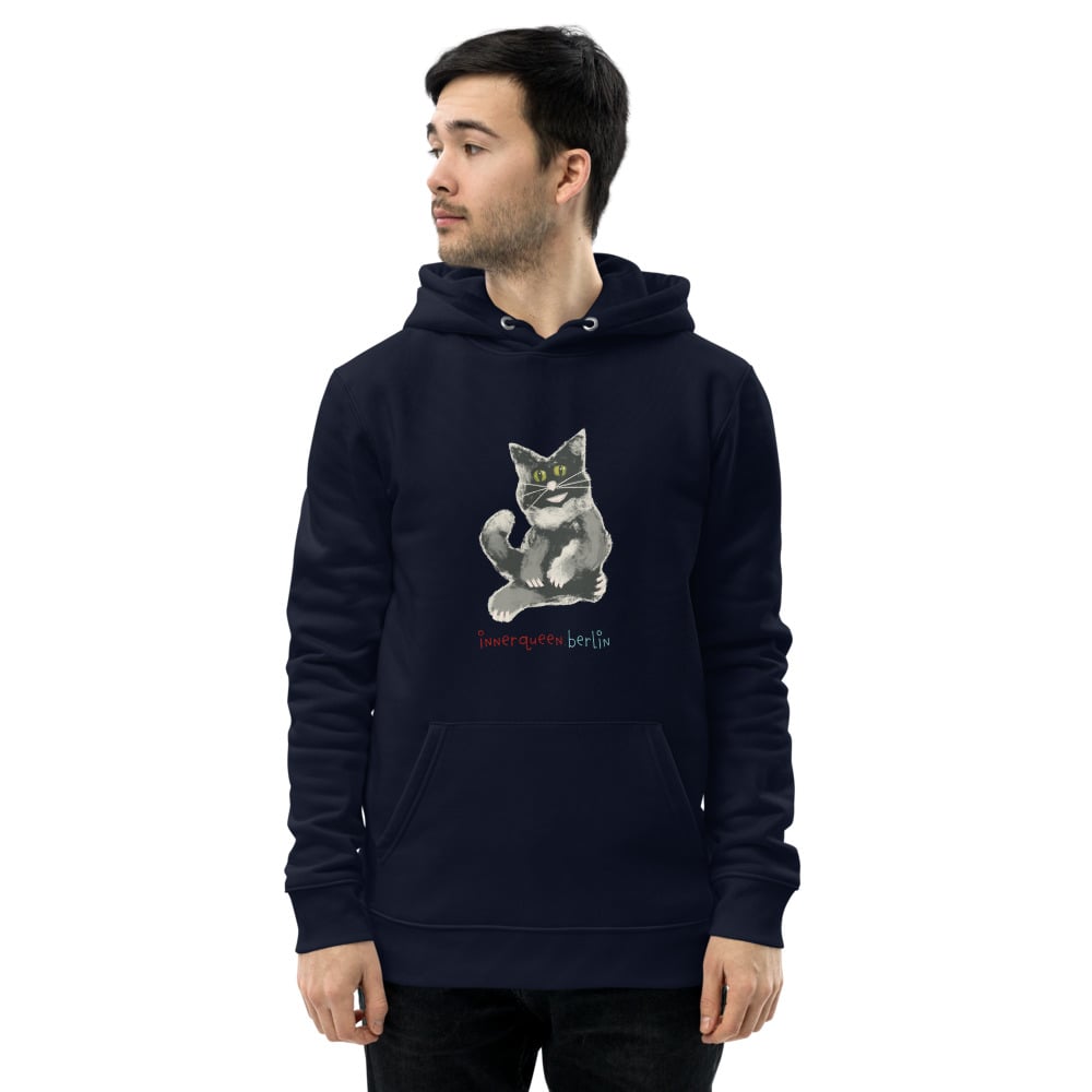 Image of Cozy Cat Unisex essential eco hoodie