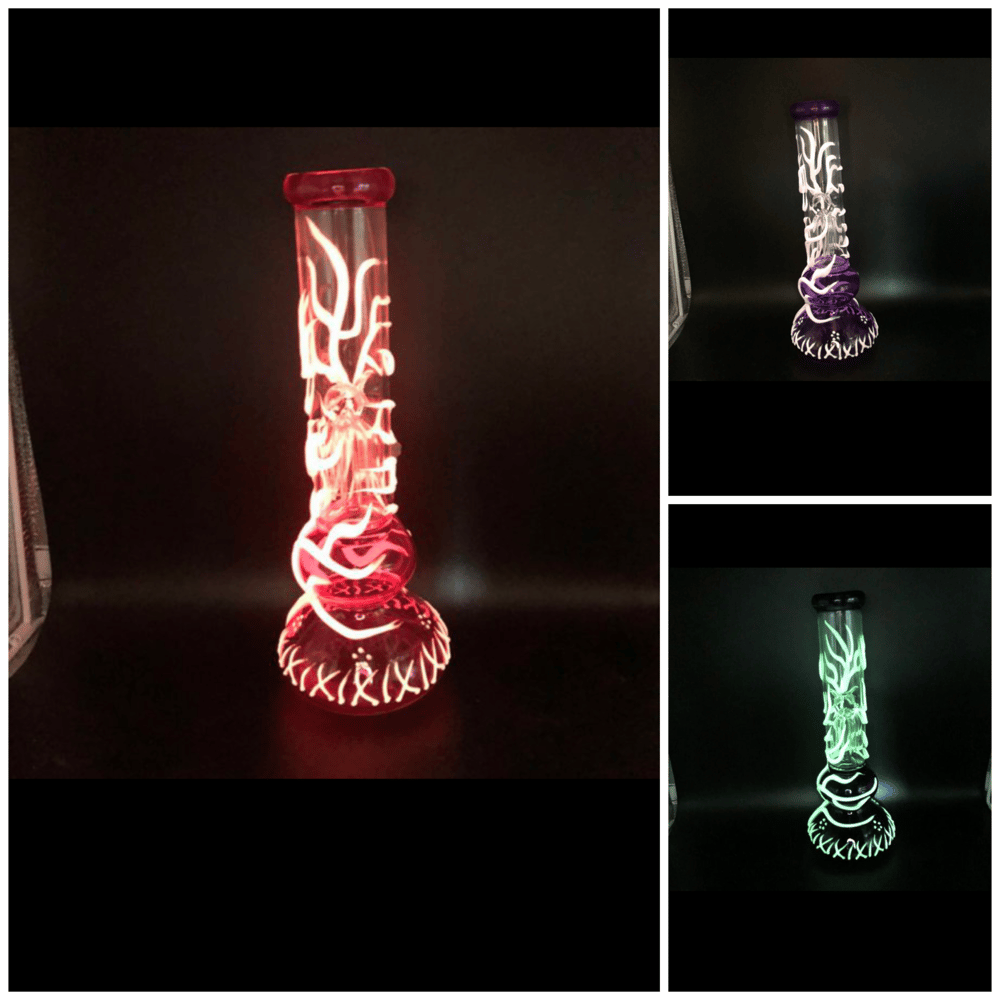 Image of GLOW IN THE DARK BONG (multiple colors available)