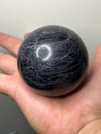 Image 8 of Charoite & Aegirine 7cm Sphere I Siberia Russia #2760