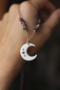 Image 2 of Collana Luna -Ametista-