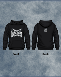 GENET RECORDS hoodie metal print (pre-order, shipping July 2025)