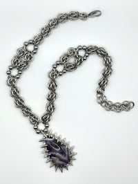Image 6 of Reliquary Necklace: Amethyst 