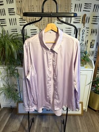 Image 1 of Fashion Nova light our satin top 