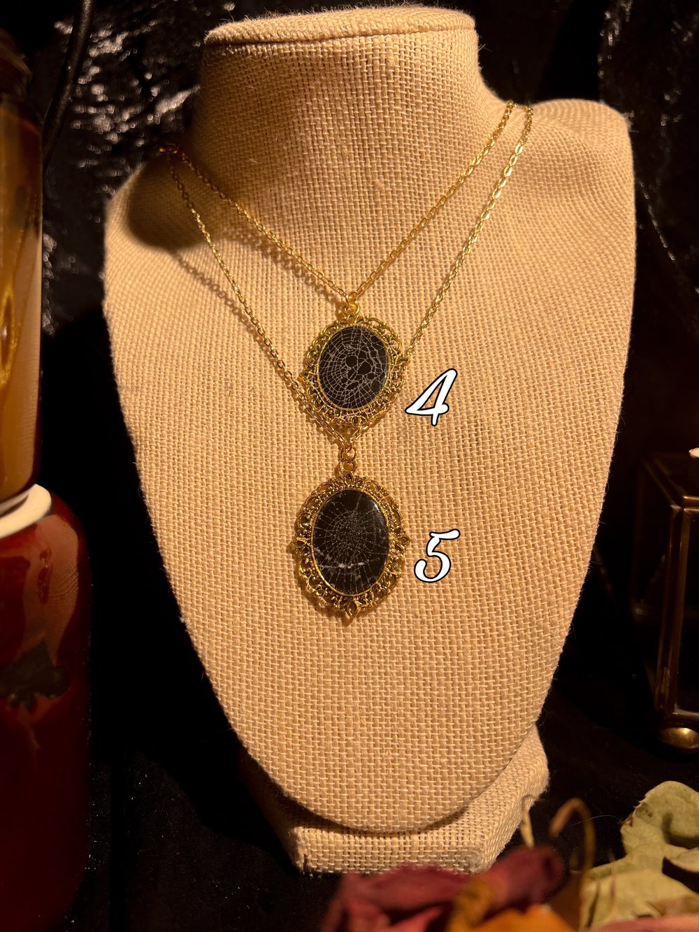Image of A Web of Lies Necklace