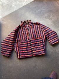 Image 1 of Leopard stripe sleeping bag jacket 