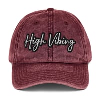 Image 9 of Cygen Divine Designs High Vibing Vintage Cotton Twill Cap