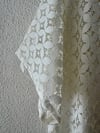 WHITE GUIPURE LACE KAFTAN