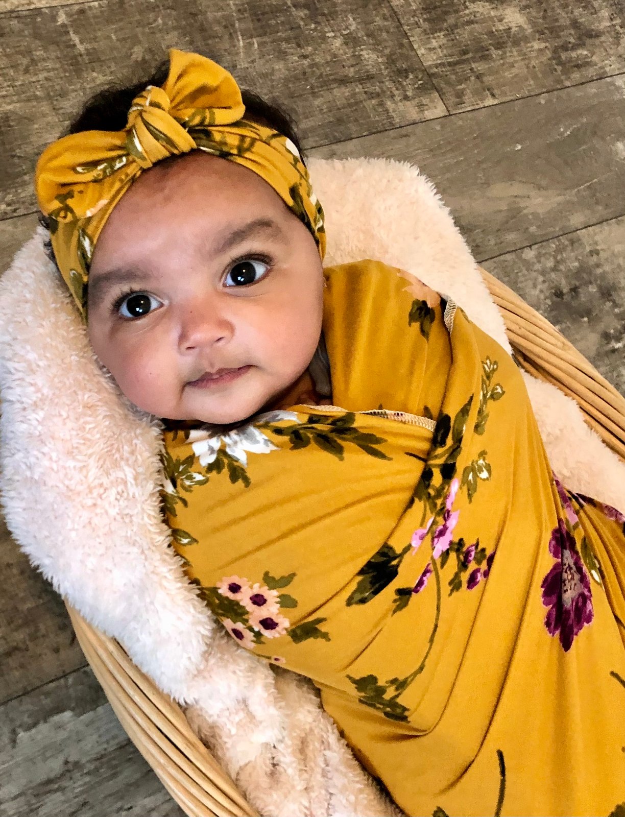 Yellow swaddle hot sale