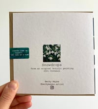 Image 2 of ‘SNOWDROPS’ CARD