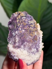 Image 7 of QUARTZY IRIDESCENT DISCO BALL FLUORITE -CHINA-